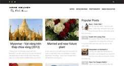 Desktop Screenshot of hangnguyen.chungta.com